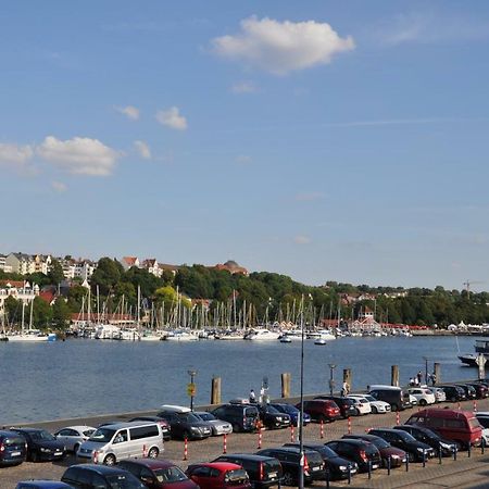 Ferienwohnung Hafenblick vom Kapitänshaus Flensburg Exterior foto