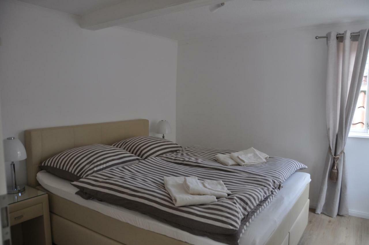 Ferienwohnung Hafenblick vom Kapitänshaus Flensburg Exterior foto