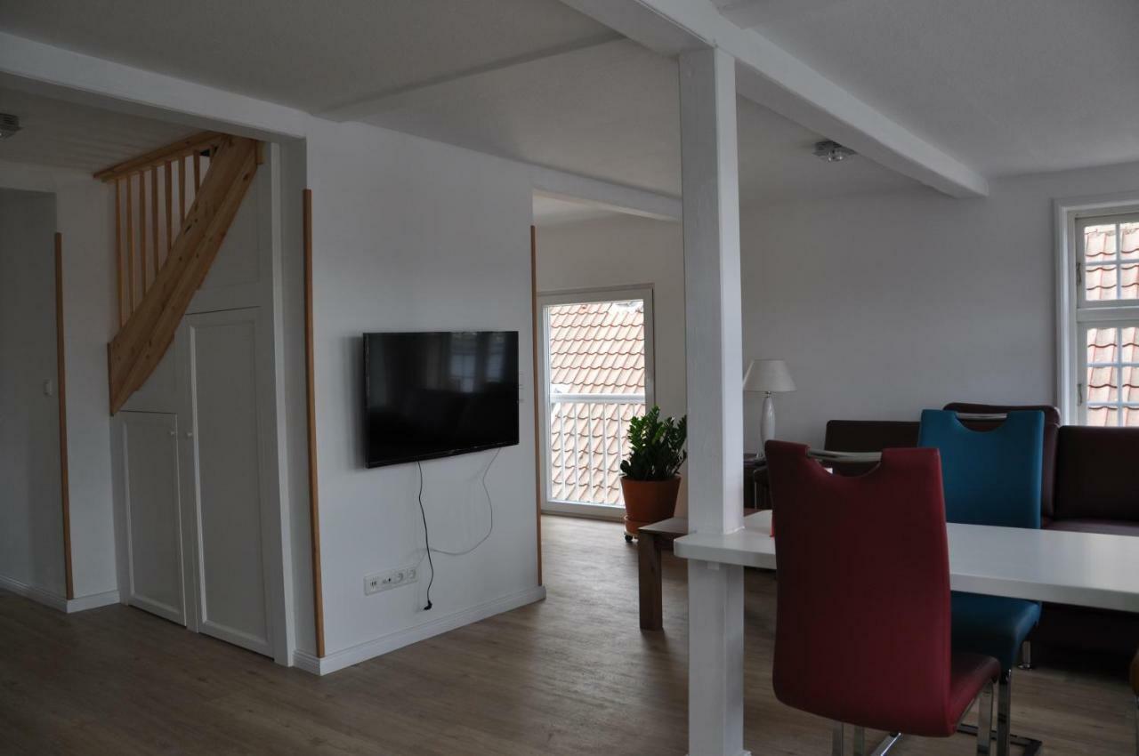 Ferienwohnung Hafenblick vom Kapitänshaus Flensburg Exterior foto